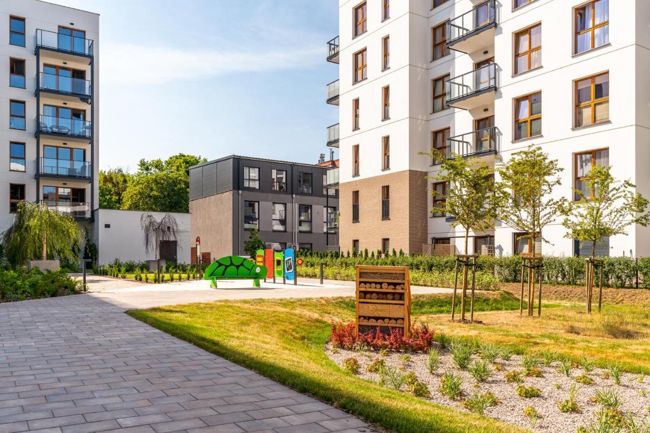 Apartamenty W Gdansku - Zajezdnia Wrzeszcz, Grudziadzka 4B Eksteriør billede